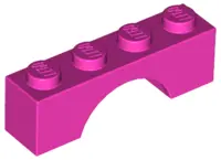 Dark Pink Arch 1 x 4