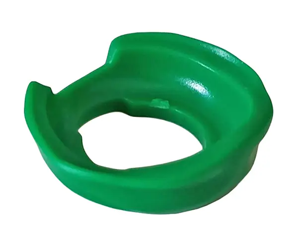 Green Minifigure Ninja Face Scarf with Notch in Back