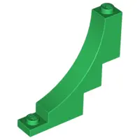 Green Arch 1 x 5 x 4 Inverted