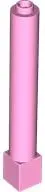 Pink Support 1 x 1 x 6 Solid Pillar