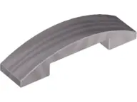 Flat Silver Slope, Curved 4 x 1 x 2/3 Double