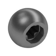 BALL 10.2,W/ CROSS HOLE,NO. 1,NO. "1000"