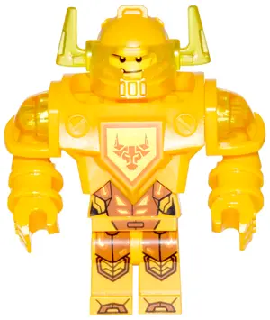 Axl - Trans-Yellow Visor, Bright Light Orange Torso (Ultimate Axl)