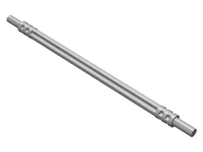 Flat Silver Hose, Soft Axle 12L