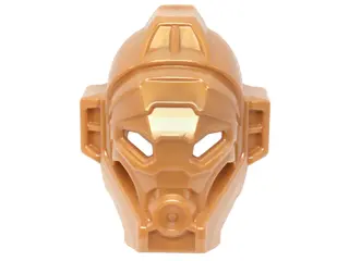 Pearl Gold Bionicle Mask of Jungle