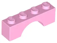Bright Pink Arch 1 x 4