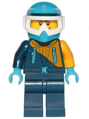 Arctic Snowmobile Driver