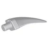 Light Bluish Gray Barb / Claw / Horn / Tooth - Medium