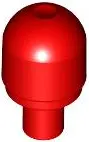 Red Bar with Light Bulb Cover (Bionicle Barraki Eye)