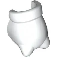 White Minifigure, Utensil Glove with Spikes