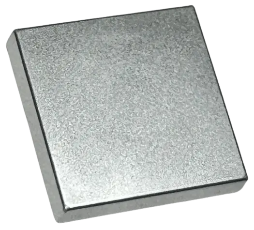 Metallic Silver Tile 2 x 2