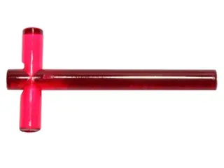 Trans-Red Bar   4L / 2L Crossed (Lightsaber Blade)