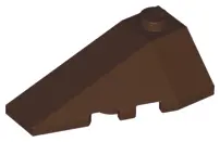 Dark Brown Wedge 4 x 2 Triple Left