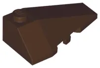 Dark Brown Wedge 4 x 2 Triple Right
