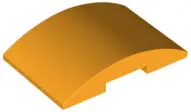 Bright Light Orange Slope, Curved 6 x 4 Double