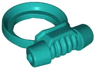 Dark Turquoise Minifigure Breathing Apparatus, Scuba Regulator