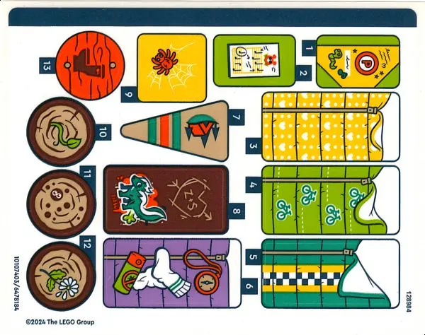 Sticker Sheet for Set 42624 - (10107403/6478184)