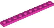 Dark Pink Plate 1 x 10