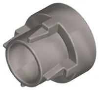 Flat Silver Technic Driving Ring Extension