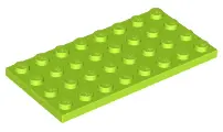 Lime Plate 4 x 8