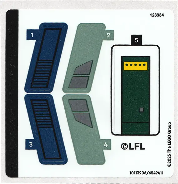 Sheet for Set 75433 - (10113906/6549411)