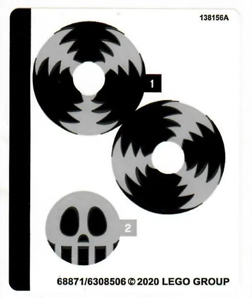 Sticker Sheet for Set 75549 - (68871/6308506)