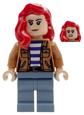 Jane - Medium Nougat Jacket, Red Hair