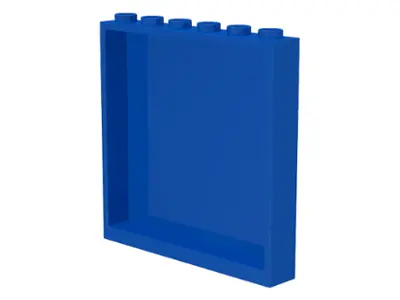 Blue Panel 1 x 6 x 5