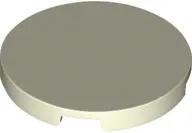 Glow In Dark White Tile, Round 3 x 3