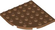 Medium Nougat Plate, Round Corner 6 x 6
