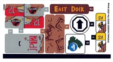 Sticker Sheet for Set 76958 - (10103484/6435832)