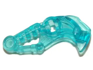 Trans-Light Blue Bionicle Head Connector Block Eye/Brain Stalk (Toa Okoto)