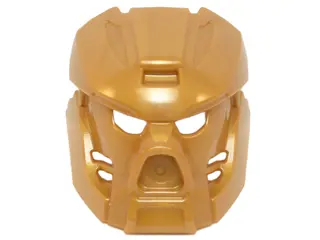 Pearl Gold Bionicle Mask of Fire