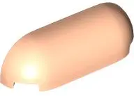 Nougat Slope, Curved 1 x 4 with Rounded Ends