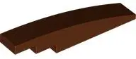 Brown Slope, Curved 6 x 1