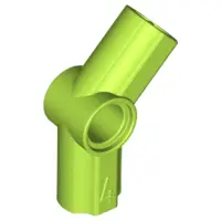 Lime Technic, Axle and Pin Connector Angled #4 - 135 degrees
