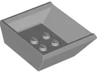 Light Bluish Gray Vehicle, Tipper Bed Small