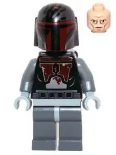 Mandalorian Super Commando (Head with High Brow Pattern)