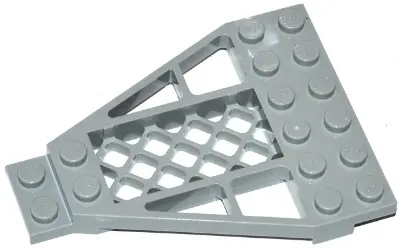 Light Bluish Gray Wedge, Plate 8 x 6 x 2/3 with Grille