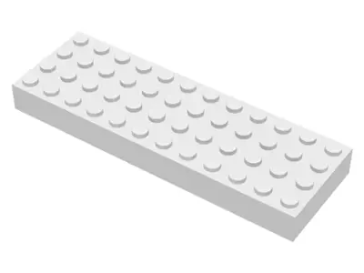White Brick 4 x 12