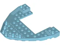Medium Azure Boat, Bow Brick 10 x 12 x 1 Open