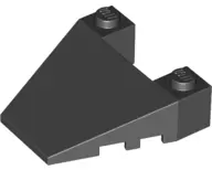 Black Wedge 4 x 4 Taper with Stud Notches