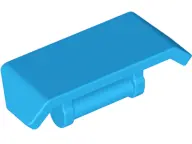 Dark Azure Vehicle, Spoiler with Bar Handle