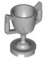 Light Bluish Gray Minifigure, Utensil Trophy Cup
