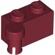 Dark Red Hinge Brick 1 x 4 Swivel Top