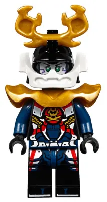 Samurai X (Pixal / P.I.X.A.L.) - Sons of Garmadon / Hunted, Large Horns