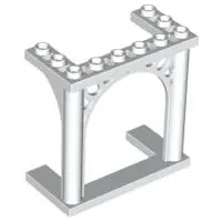 White Arch 3 x 6 x 5 Ornamented