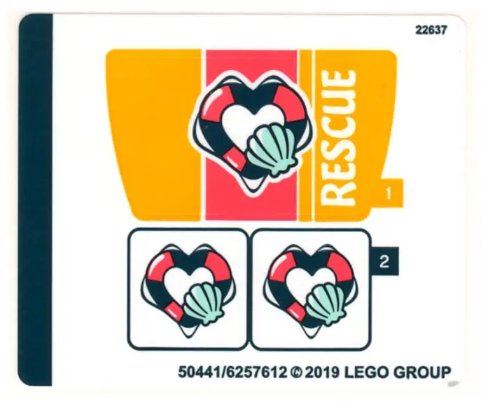 Sticker Sheet for Set 41376 - (50441/6257612)