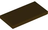 Dark Brown Tile 2 x 4