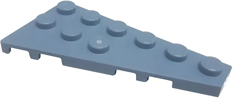 Sand Blue Wedge, Plate 6 x 3 Right